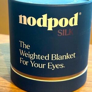 Silk Weighted Eye Blanket - Blue